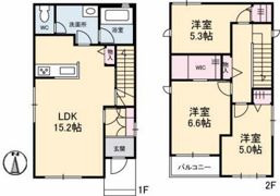 シャーメゾンTANABE A棟の間取り画像
