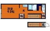 レアル南方Ⅱの間取り画像