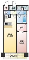 セイワパレス新大阪の間取り画像