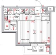 THE HOUSE 赤坂檜町の間取り画像