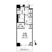 パークリュクス蒲田1丁目の間取り画像