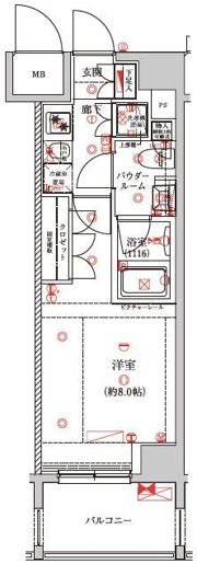 セジョリ蒲田Ⅱの間取り画像