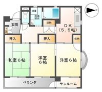 パークサイド宝の間取り画像