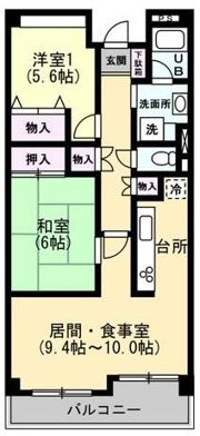 TOHO船堀マンションの間取り画像
