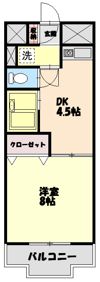ラ・フォーレⅠの間取り画像