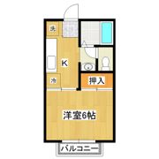 ウエストパーク高野C棟の間取り画像