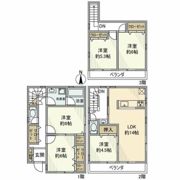 上篠崎戸建の間取り画像