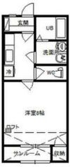 グリーンヴィラEの間取り画像