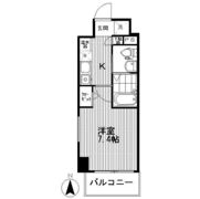 アクシーズタワー浦和岸町Ⅱの間取り画像