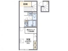 レオパレスカスティージョⅡの間取り画像