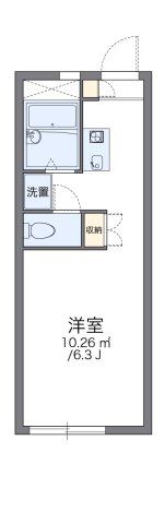 レオパレス北田園の間取り画像