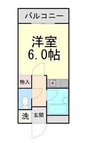 シティライフ六甲道Ⅲの間取り画像