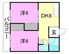 フィックス2の間取り画像