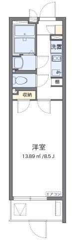 クレイノレジデンス矢上の間取り画像