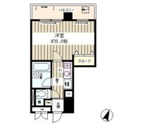 エスタシオン西新宿の間取り画像