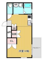 ハレルSA1ビルの間取り画像