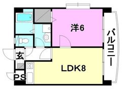 メゾン越智の間取り画像