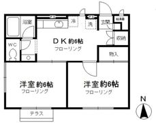 ラフィーネ西国分寺の間取り画像