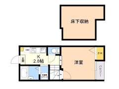 ココナッツパーム博多駅前の間取り画像