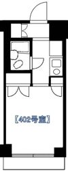セザール中野の間取り画像