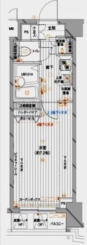 メインステージ赤塚の間取り画像
