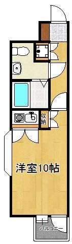 オリエンタル江南町の間取り画像
