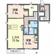 サラ Aの間取り画像