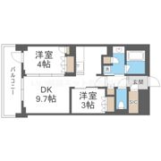 ファインレジデンス福島海老江の間取り画像
