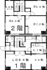 吉祥寺北町戸建の間取り画像