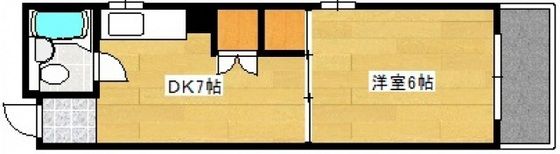 和秀舟入本町ビルの間取り画像