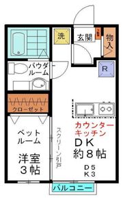 パール・メゾンⅡの間取り画像