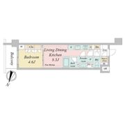 ドゥーエ早稲田の間取り画像