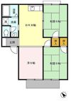 セジュールHAYASHI A棟の間取り画像