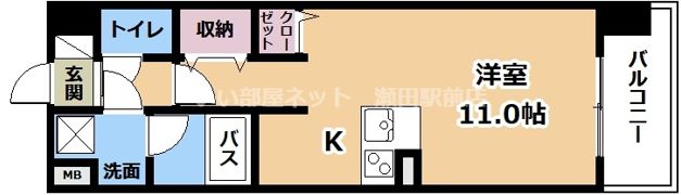 エルミナリゾート南草津の間取り画像