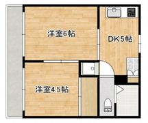 メゾンうえだの間取り画像