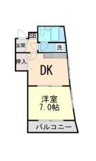 博多ビルの間取り画像