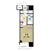 セレニテ本町東リアンの間取り画像