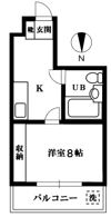 ベルメゾンヤスダの間取り画像
