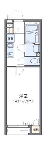 クレイノHANAの間取り画像