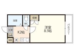 コーポ木村の間取り画像