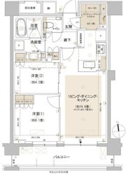 パークホームズ東中野の間取り画像