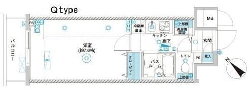 フェニックス横濱関内BAY GAIAの間取り画像