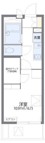 レオパレス東蟹屋の間取り画像