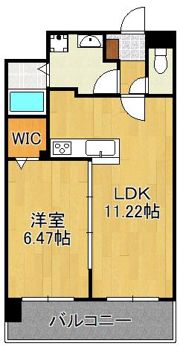 CENTER MARK三萩野の間取り画像