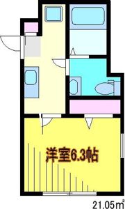フィユフラッツ川口本町の間取り画像