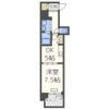 プレサンス堺筋本町駅前の間取り画像