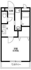 アンプルールリーブルSenⅠの間取り画像