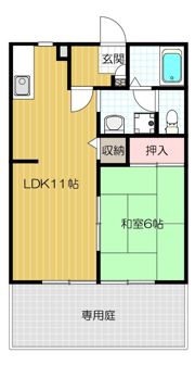 ガーデンハイツの間取り画像