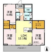 ウエストヴィレッジⅣの間取り画像