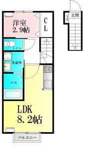 プレミアムホワイトの間取り画像